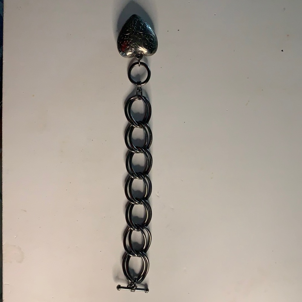 Heart lock bracelet